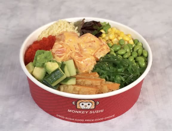 SPICY SALMON POKE