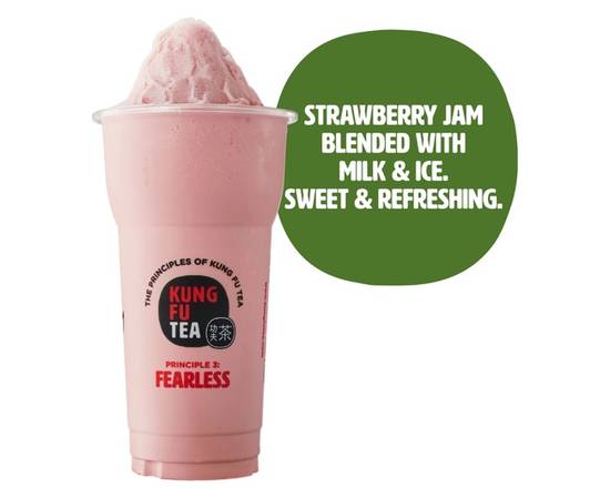Strawberry Milk Slush