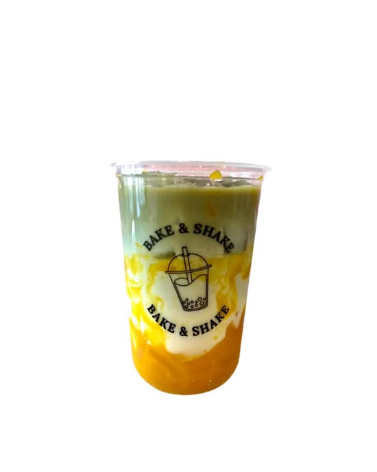 Mango Matcha Latte