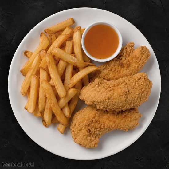 Juicy Chicken Fingers & Fries