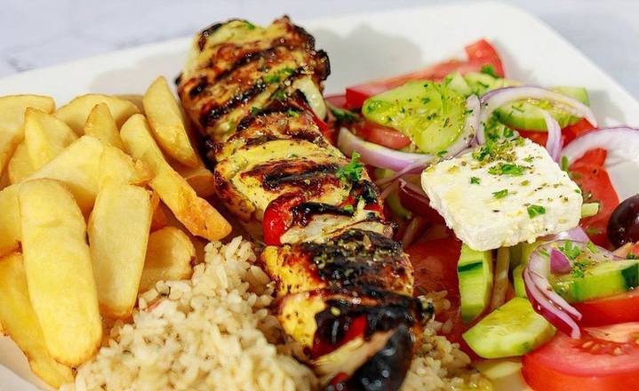 Brochette de poulet / Chicken brochette