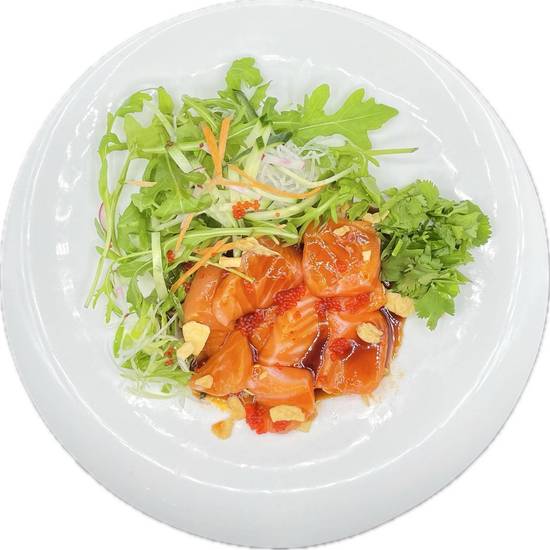 Spicy Salmon Sashimi