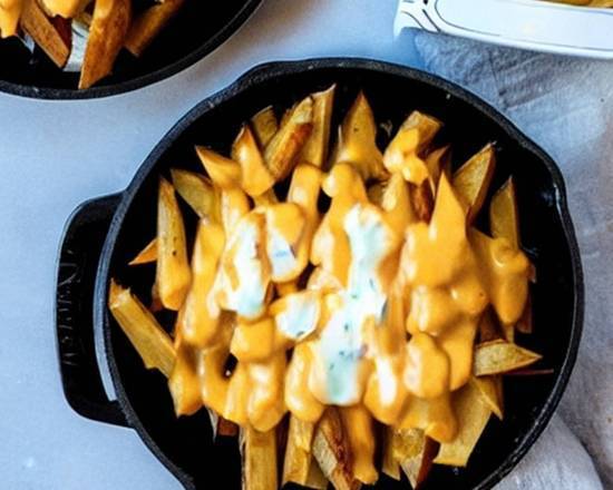 Classic Poutine with Cheddar Cheese