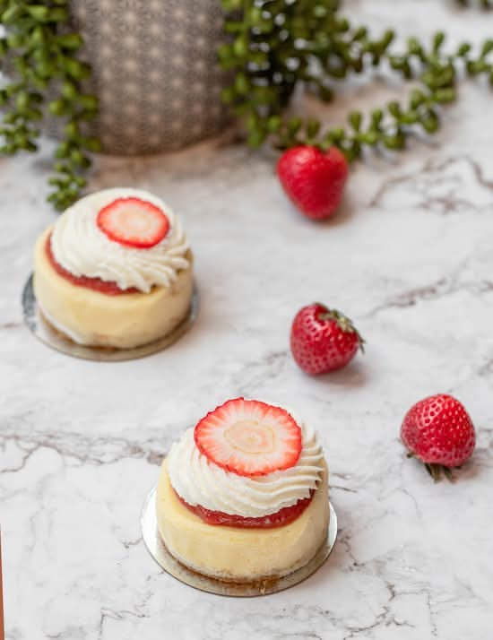 Strawberry Cheesecake (halal)
