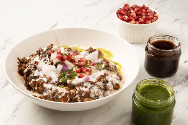 Aloo Tikki chaat