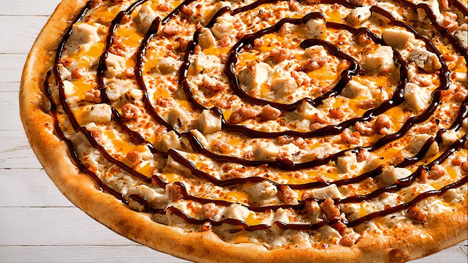 BBQ Chicken Bacon Pizza