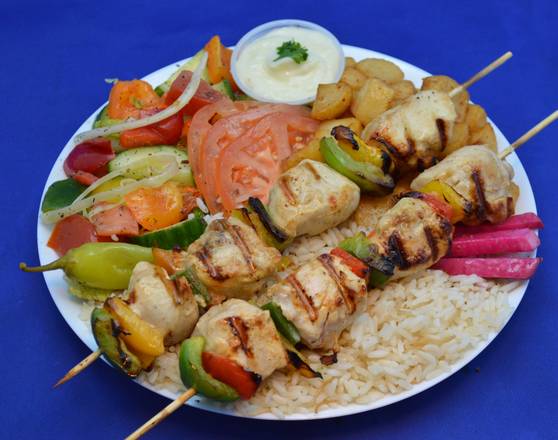 (2) Brochettes Poulet / (2) Chicken Skewers