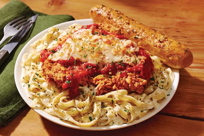 Chicken Parmesan Fettuccine