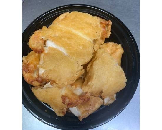 Chicken Soo Guy with almond sauce
