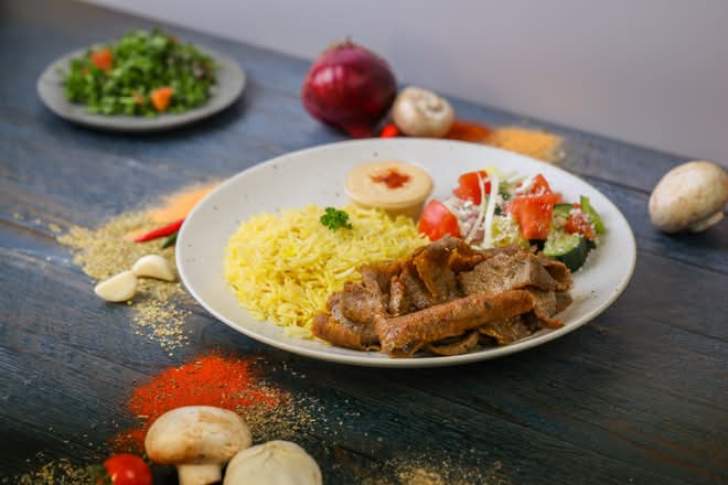 Beef Rice Platter
