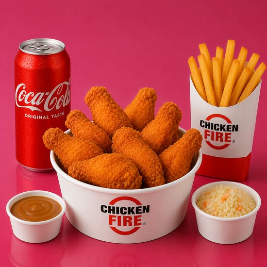 8 Chicken Wings Combo / 8 Ailes de Poulet Combo