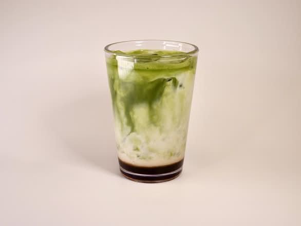 Iced Genmaicha Latte [12oz]
