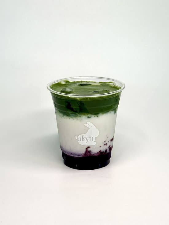 Blueberry Matcha Latte [12oz]