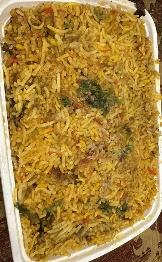 Goat biryani