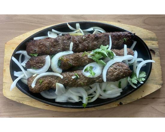 3 BEEF SEEKH KABAB & 1 NAAN