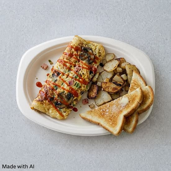 Vegetarian Omelette