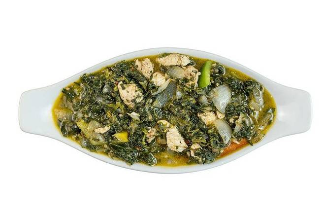 GREEN CHICKEN TIBS I  ጎመን ዶሮ ጥብስ