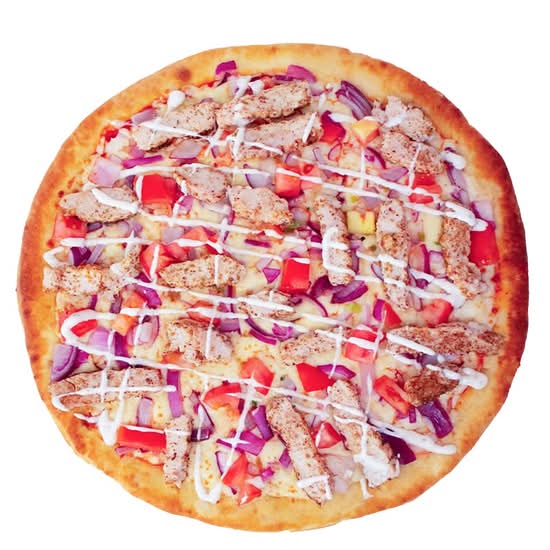 Shawarma Chicken Pizza