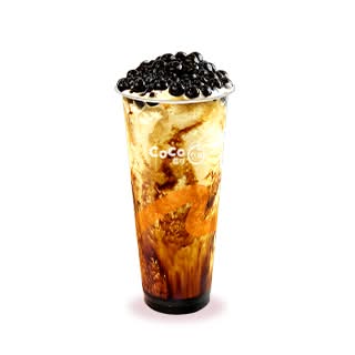 Brown Sugar Pearl Milk Tea Smoothie