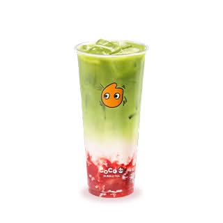 Matcha Strawberry Latte