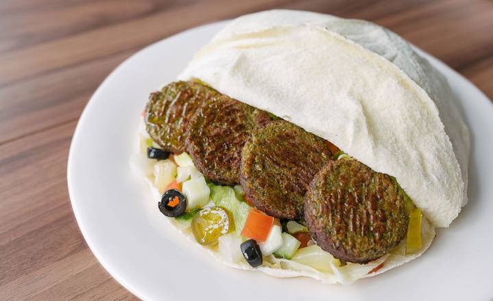Large Falafel Pita Wrap