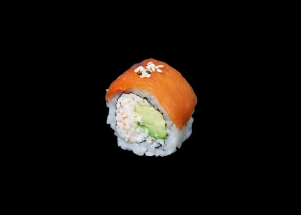 Smoked Salmon California Roll