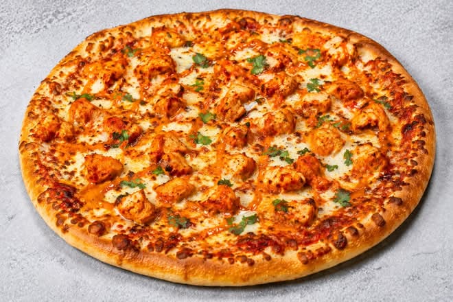 Butter Chicken Pizza