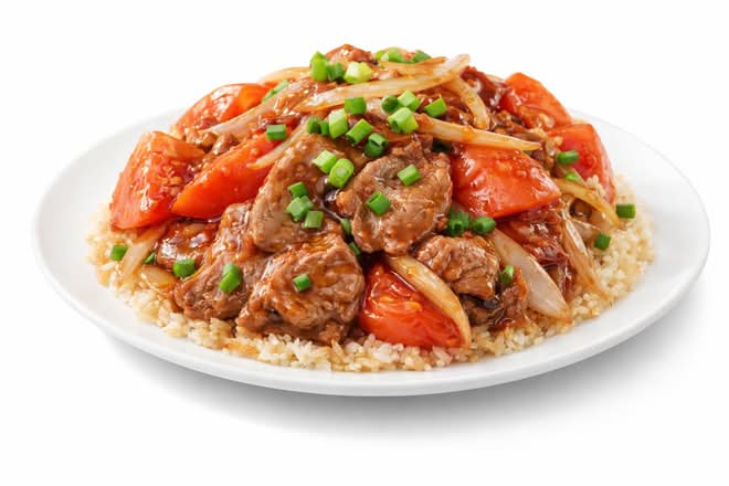 Beef & Tomato Fried Rice