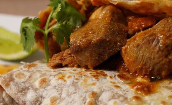 Lamb Curry Roti