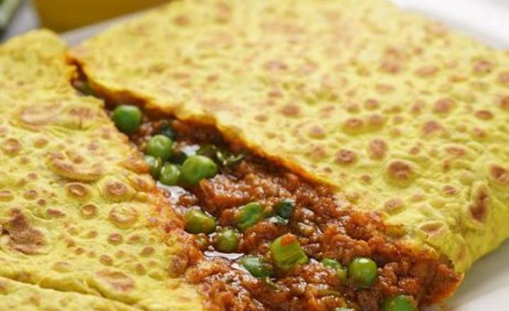 Lamb Keema Mutter Roti