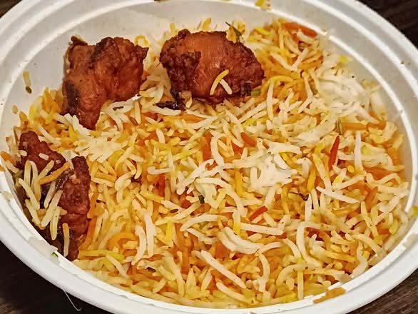 Single chicken 65 Biryani