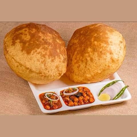 Chole Batura 2 pcs