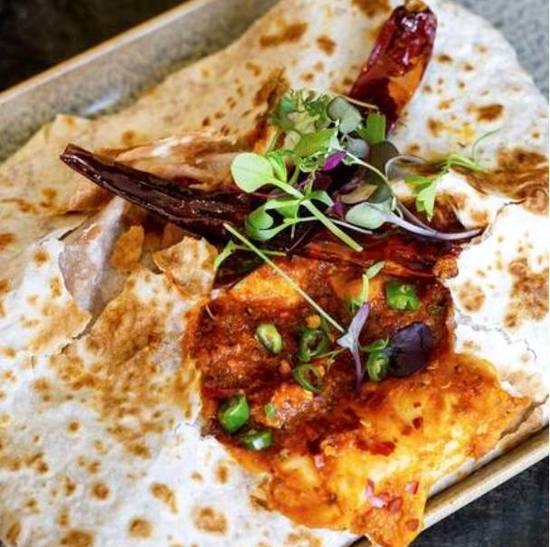 Kadhai Paneer Roti