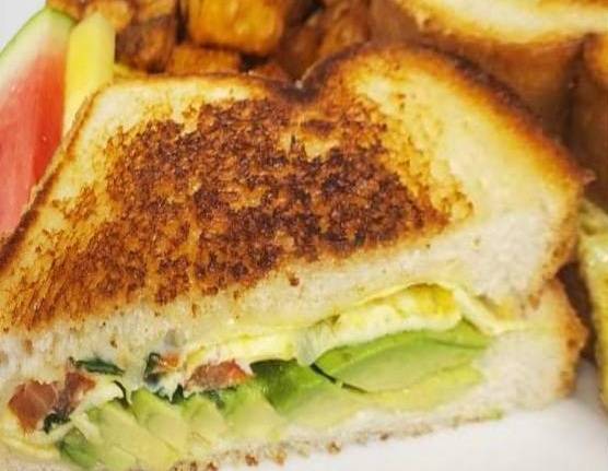 Grill cheese à l'avocat / Avocado grilled cheese