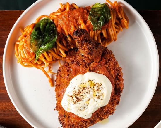 Oven-Roasted Chicken a la Parmesan