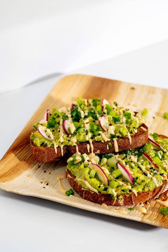 Smashed Avocado Toast (2 pcs)