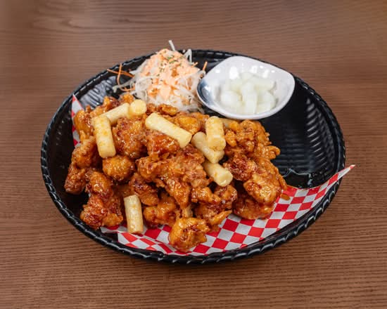 Sweet Crispy Fried Chicken (닭강정)