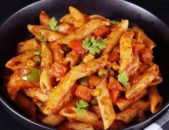 Desi Style Penne Pasta