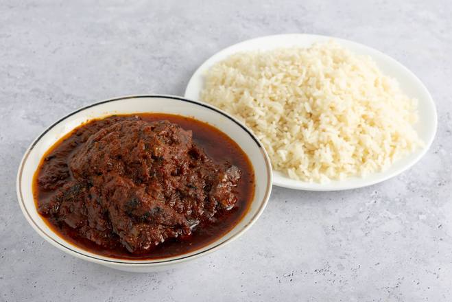 White Rice + Stew
