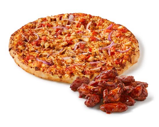 Pizza and 10 Wing Combo