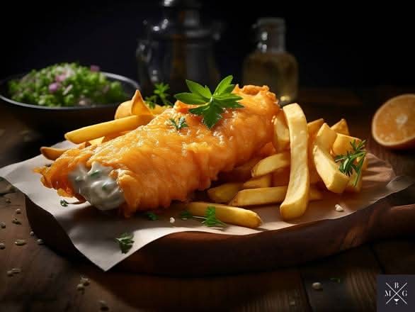 Fish & chips d'aiglefin / Haddock fish & chips