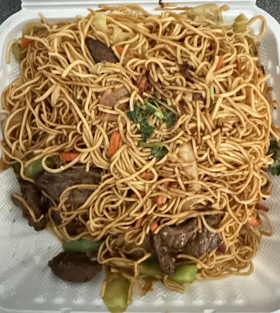 128. Beef Hakka Chow Mein