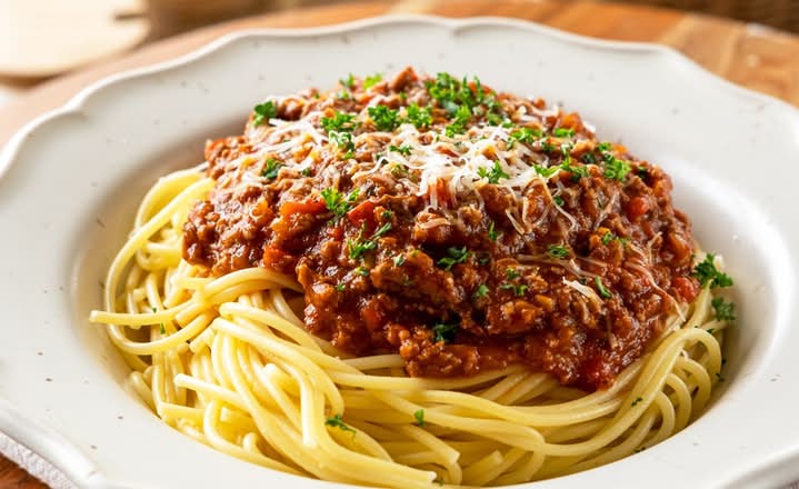 Spaghetti  with meat sauce