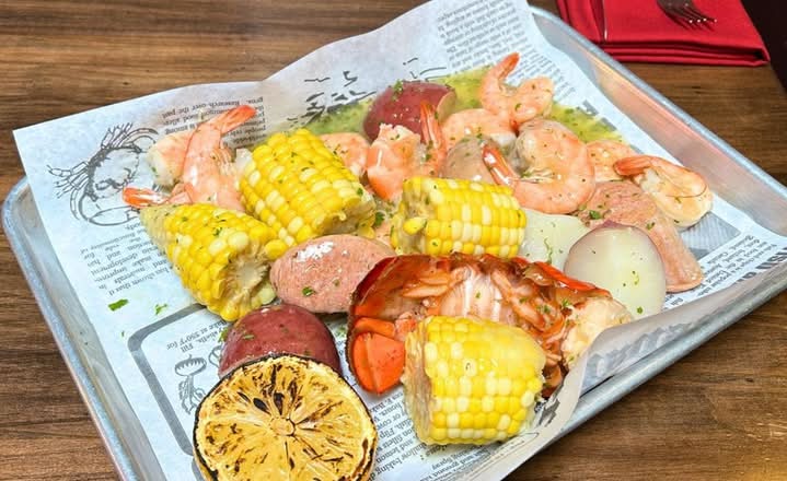 Lobster + Shrimp Boil