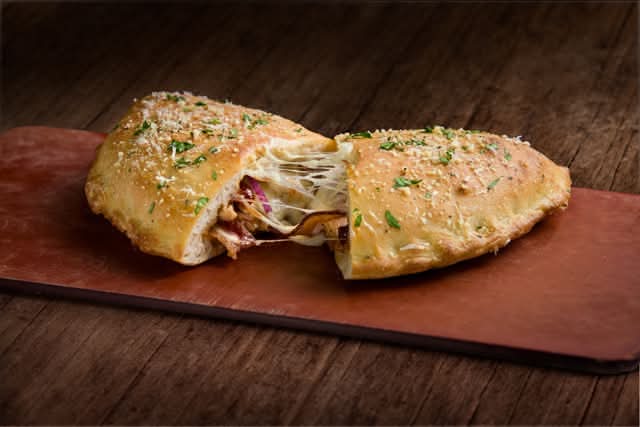 BBQ CHICKEN CALZONE
