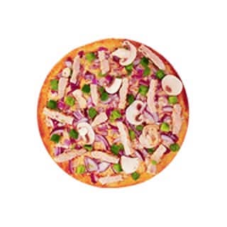 Chicken Deluxe Pizza