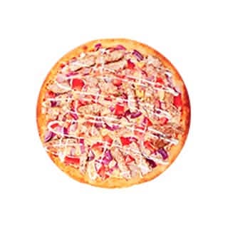 Shawarma Paneer Pizza
