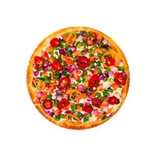 Medium Spicy Veggie Deluxe Pizza bogo