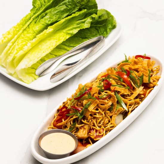 Kung Pao Lettuce Wraps