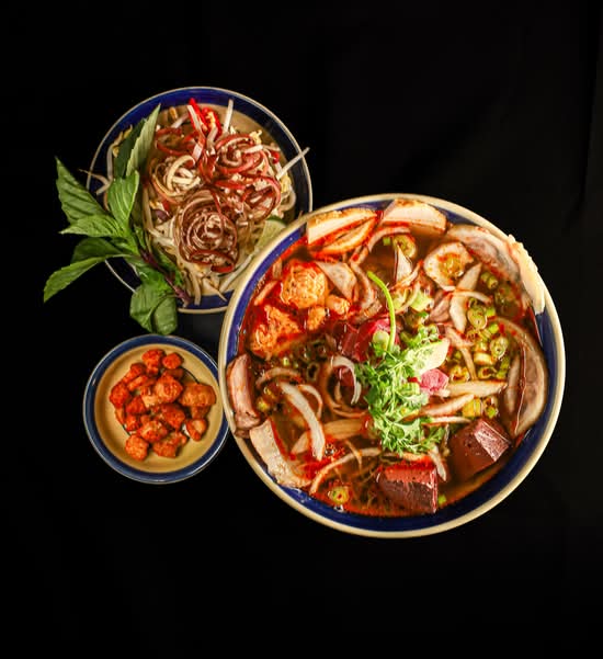 15. Bún Bò Huế Đặc Biệt / Special Hue Inspired Spicy Noodle Soup